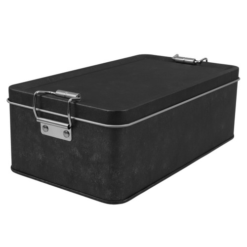 Tin box with lid cookies - with,