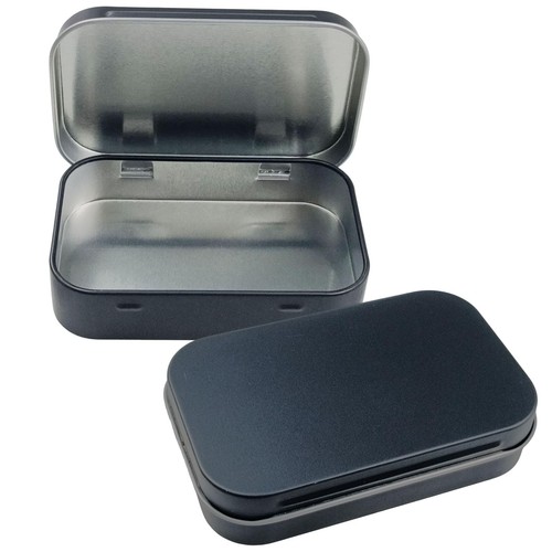 Mini metal storage tin - storage,
