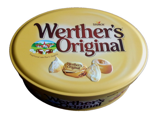 Oval werther original metal - werther's,