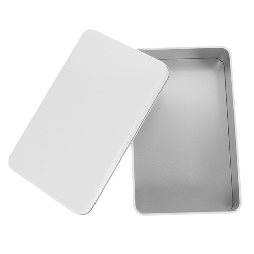 Candy tin box rectangular - rectangular, cake