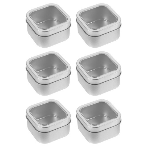 Pcs small tin - 6,