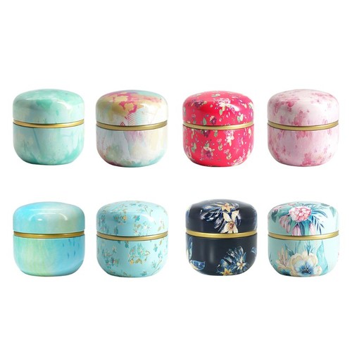 Flower mini tin - flower, tea