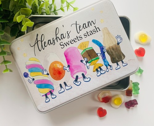 Personalised sweets can - sweets,