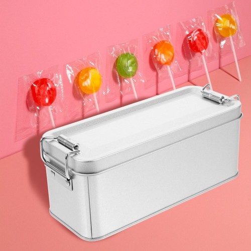 Cream crackers tin nut storage - cream,