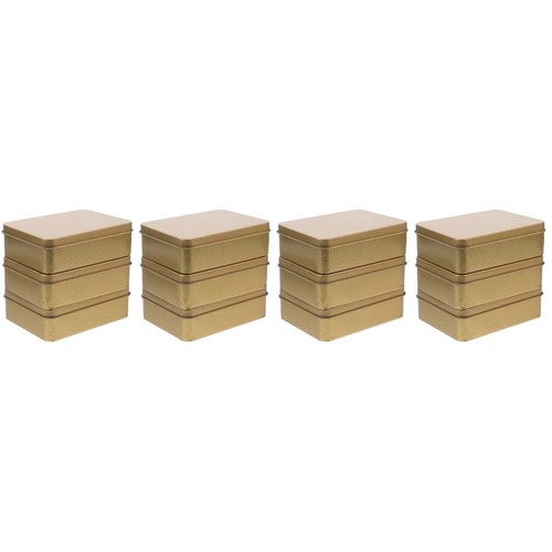 12pcs small reusable tinplate - small,