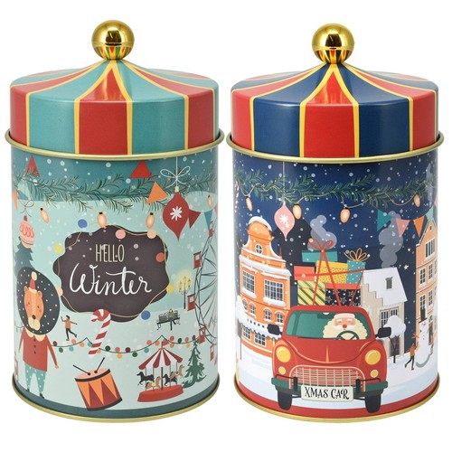 Set christmas metal - of,