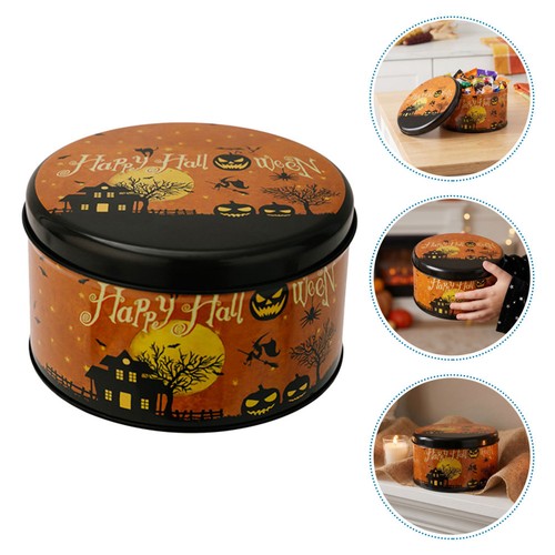 Halloween tin box - halloween,