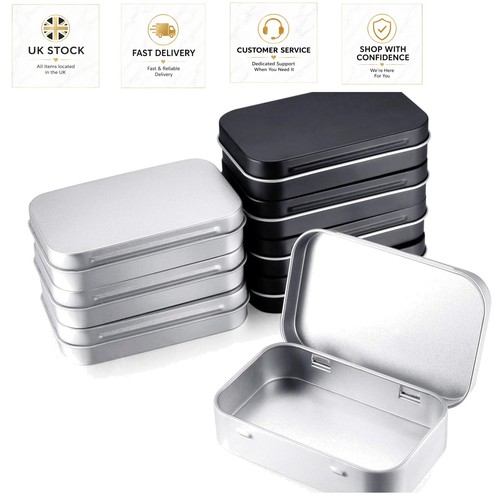 Versatile 8pcs hinged - hinged, tin