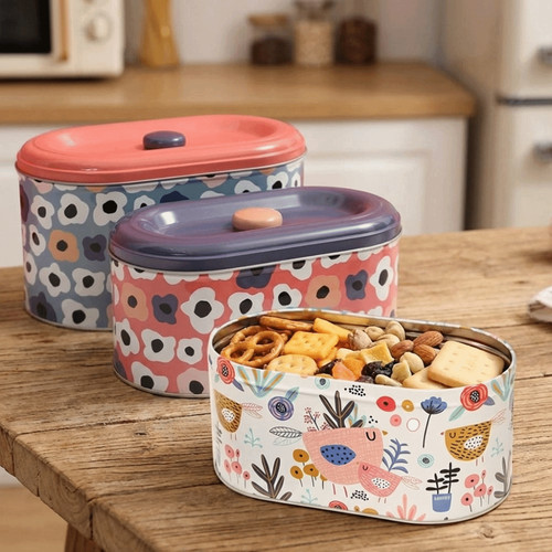 2pcs set tinplate box metal - tinplate,