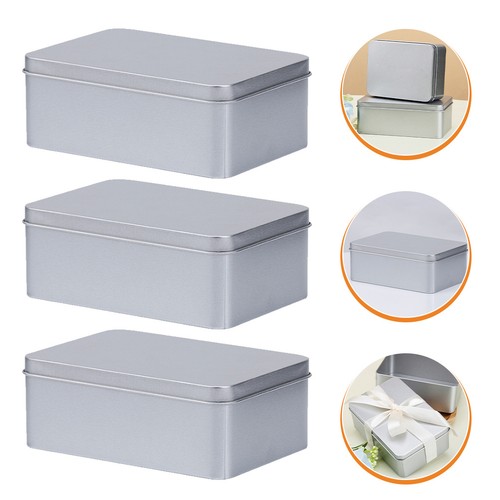 Pcs rectangular tinplate - 3,