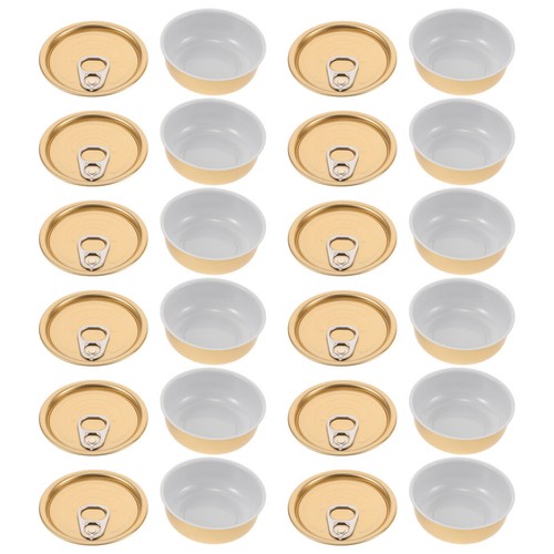 Pcs storage tins - with, lids