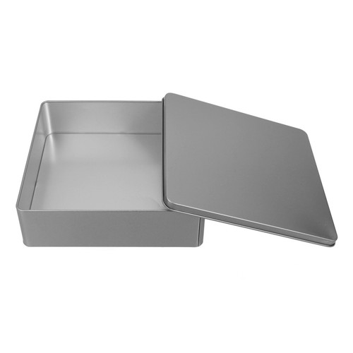 Tin box with - box,
