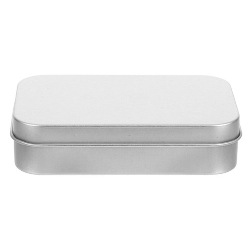 Small rectangular tin - rectangular, with