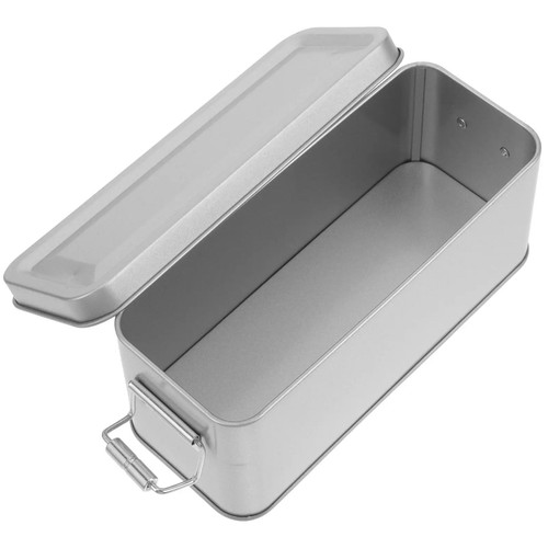 Empty metal cookie - empty, tin