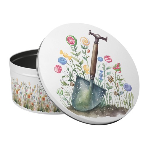 Candy garden large cake tin - candy,
